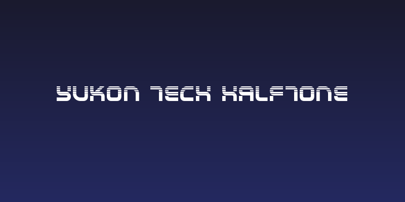 Yukon Tech Halftone Social Header