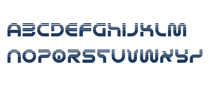 Yukon Tech Halftone Lowercase