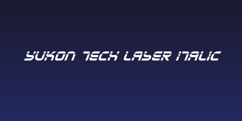Yukon Tech Laser Italic Social Header