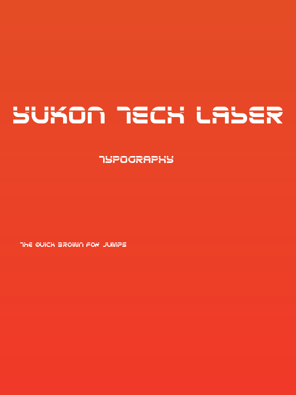 Yukon Tech Laser Poster