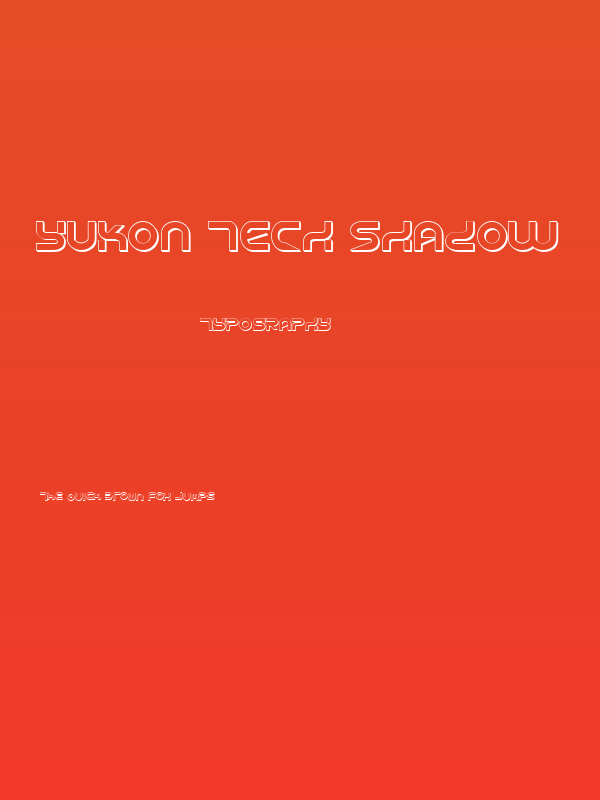 Yukon Tech Shadow Poster