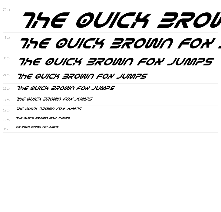 Yukon Tech Super-Italic Waterfall