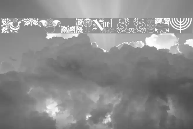 YuleLikeThisNF Font examples