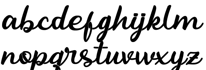 Yulia Font LOWERCASE