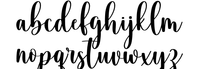 Yulian_DEMO Font LOWERCASE