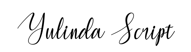 Yulinda Script  フリーフォントのダウンロード