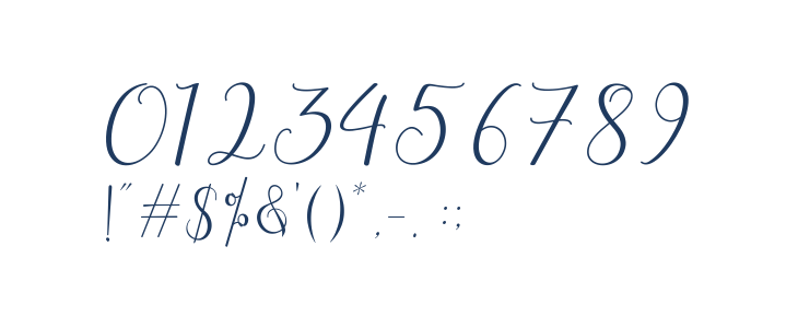 Yulinda Script Other Characters