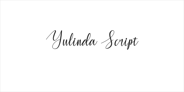 Yulinda Script Logo