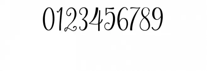 YulindaScriptDemo フォント その他の文字