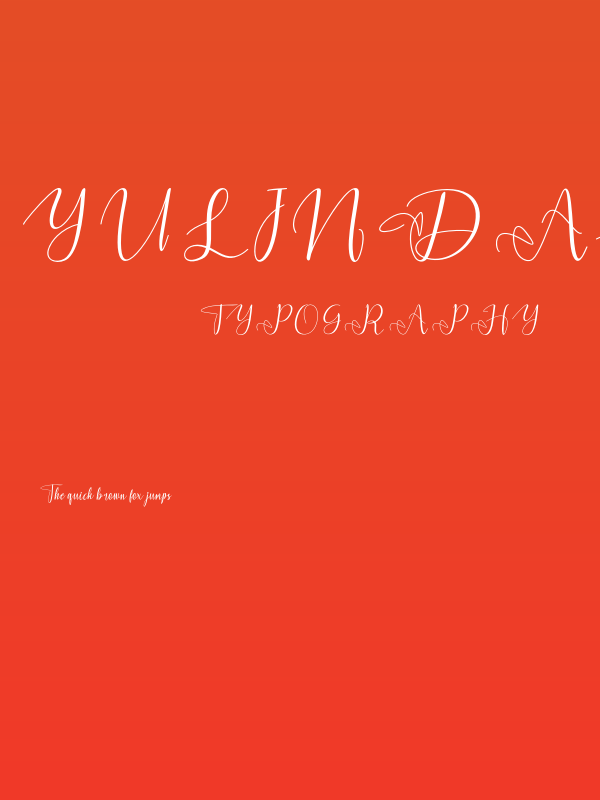 YulindaScript Poster