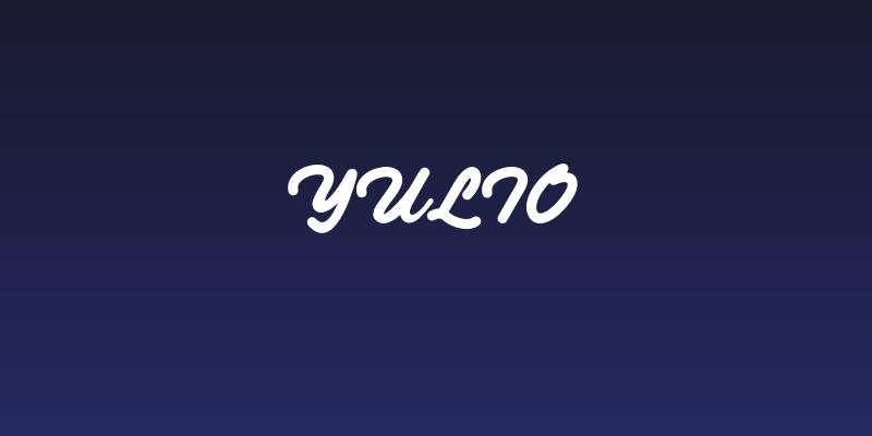 Yulio Social Header