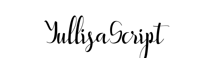 YullisaScript  font caratteri gratis