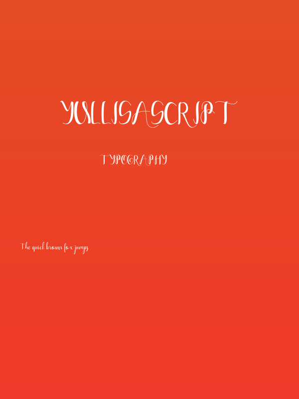 YullisaScript Poster