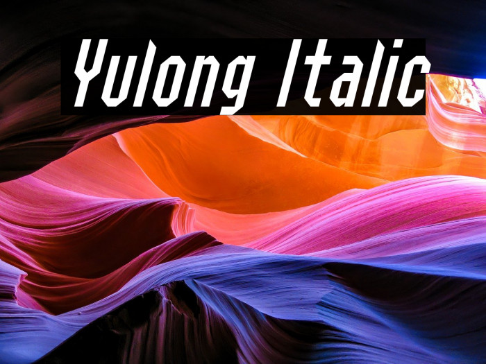 Yulong Italic Example 1