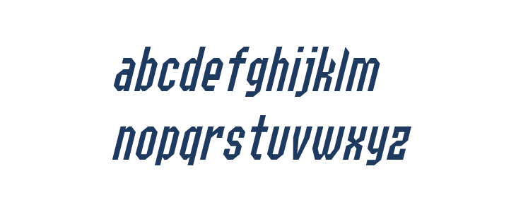 Yulong Italic Lowercase