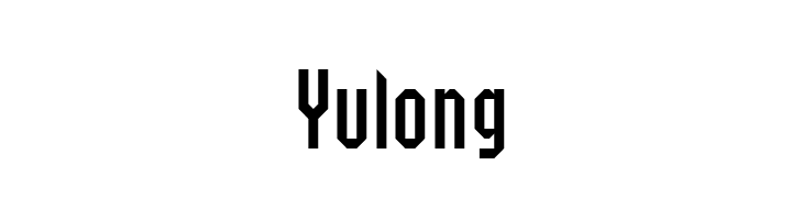 Yulong  font caratteri gratis