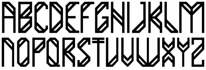Yuma-Regular Font Litere mici
