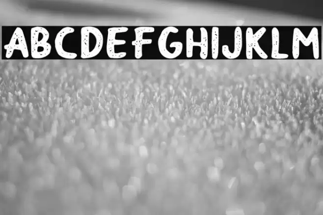 YumaroRough Font examples