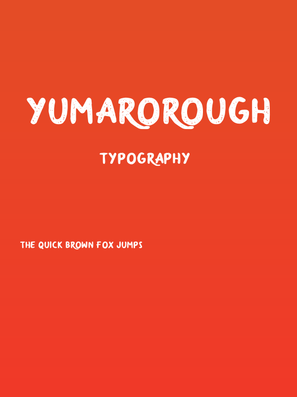 YumaroRough Poster