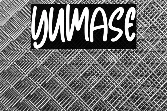 Yumase Font examples