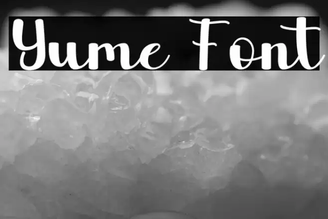 Yume Font examples