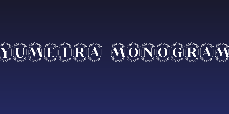 Yumeira Monogram Social Header