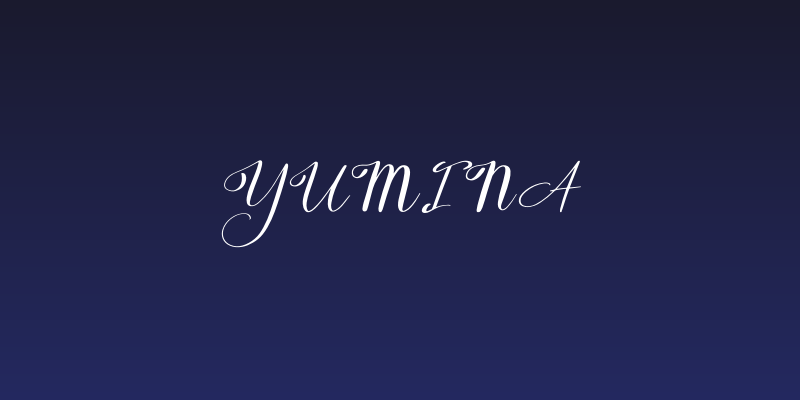 Yumina Social Header