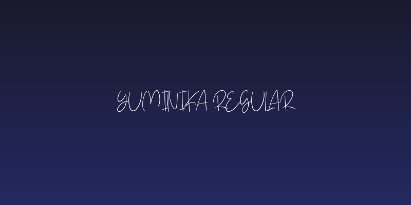Yuminika Regular Social Header