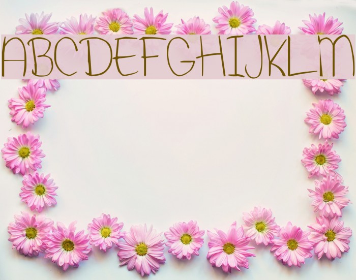 Yummah Strawberriez Font examples