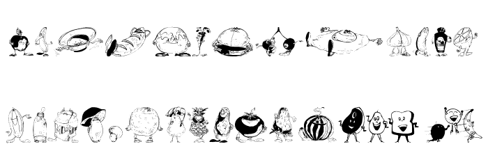 Yummi Font LOWERCASE