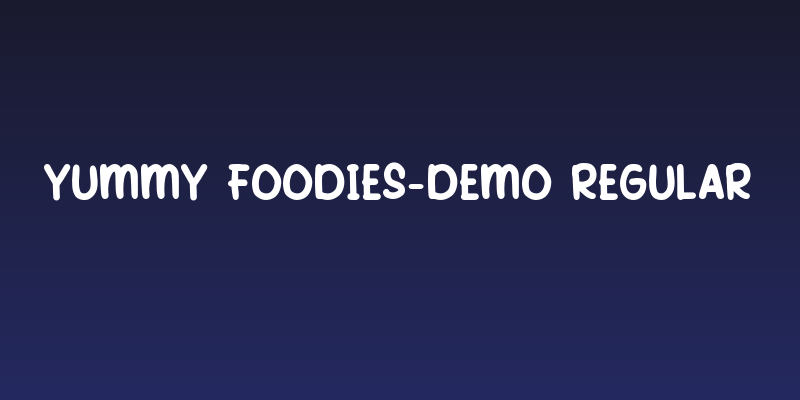 Yummy Foodies-demo Regular Social Header
