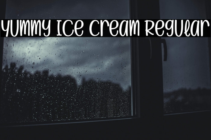 Yummy Ice Cream Regular Example 2
