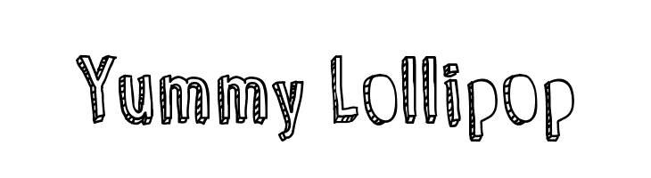 Yummy Lollipop Font