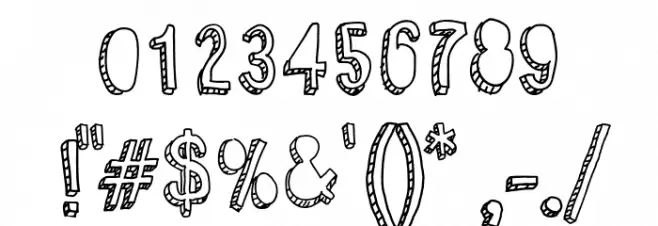 Yummy Lollipop Font OTHER CHARS