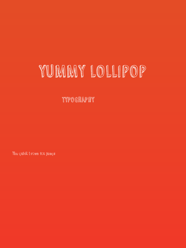 Yummy Lollipop Poster