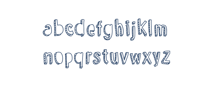 Yummy Lollipop Lowercase