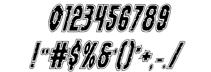 Yummy Mummy Academy Italic Font OTHER CHARS