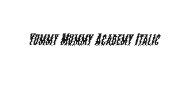 Yummy Mummy Academy Italic Logo