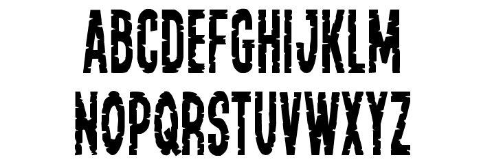 Yummy Mummy Condensed Font LOWERCASE