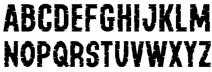 Yummy Mummy Expanded Font LOWERCASE