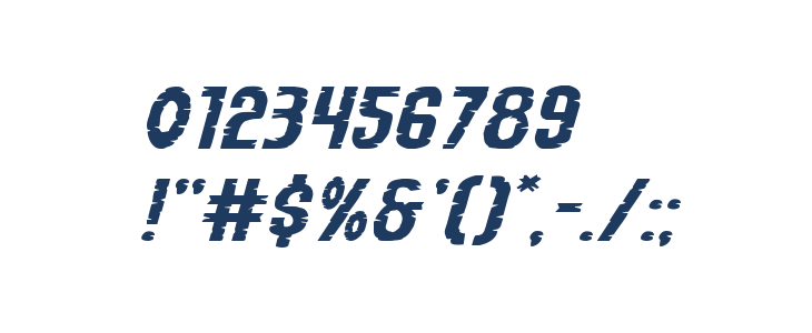 Yummy Mummy Extra-Expanded Italic Other Characters