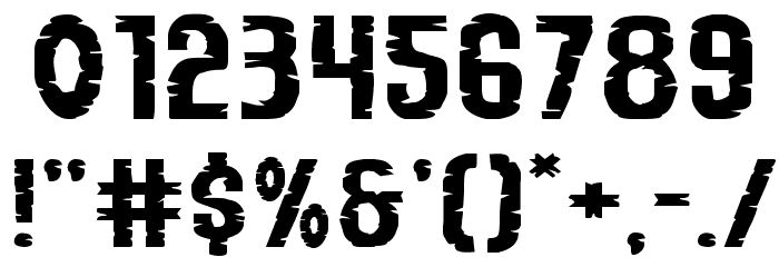 Yummy Mummy Extra-Expanded Font OTHER CHARS