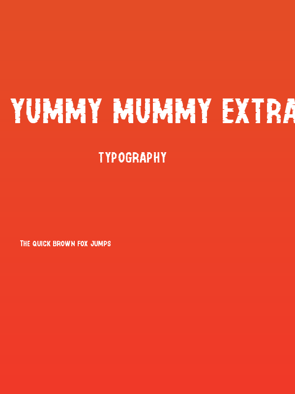 Yummy Mummy Extra-Expanded Poster