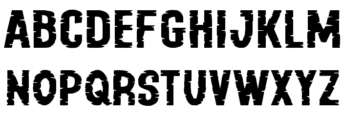 Yummy Mummy Extra-Expanded Font LOWERCASE