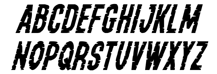 Yummy Mummy Italic Font LOWERCASE