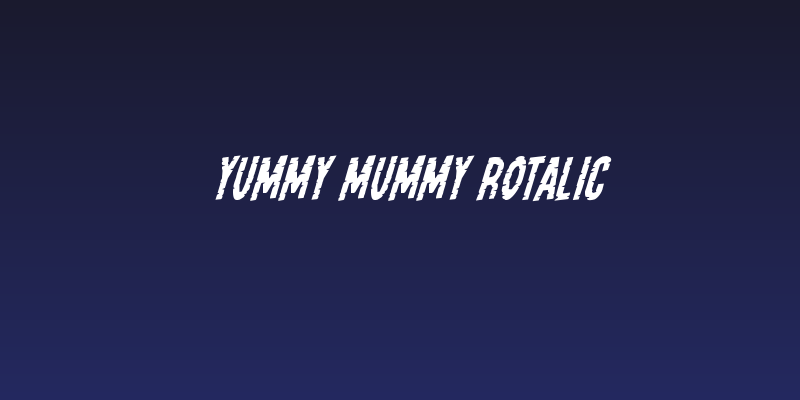 Yummy Mummy Rotalic Social Header