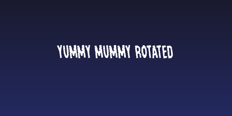 Yummy Mummy Rotated Social Header