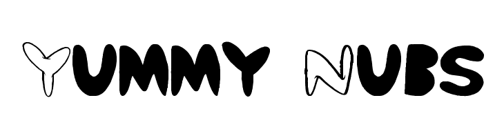 Yummy Nubs  font caratteri gratis