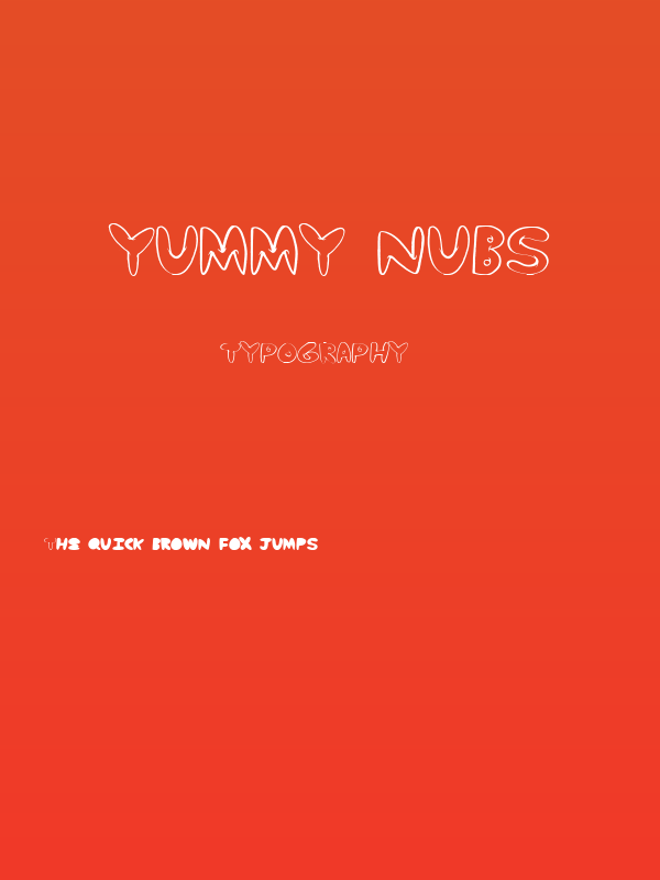 Yummy Nubs Poster