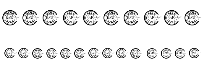 Yummy Pizza Demo Font OTHER CHARS